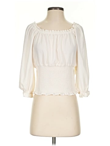 1.State 3/4 Sleeve Blouse (view 1)