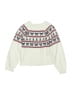 Janie and Jack Print Ivory Pullover Sweater Size 4 - photo 2