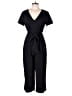 Lark & Ro Solid Black Jumpsuit Size 12 - photo 1