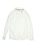 Zara Solid Ivory White Long Sleeve Button-Down Shirt Size 11 - 12 - photo 1