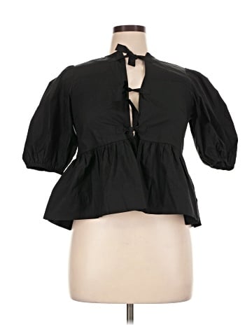 Ganni 3/4 Sleeve Blouse (view 1)