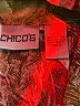 Chico's 100% Cotton Print Gold Blazer Size Lg (2) - photo 3