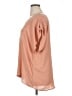 Bobeau 100% Polyester Orange Short Sleeve Top Size 1X - photo 5
