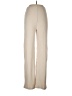 Reformation Solid Ivory Casual Pants Size L - photo 1