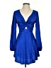 Shein Blue Cocktail Dress Size 2 - photo 1