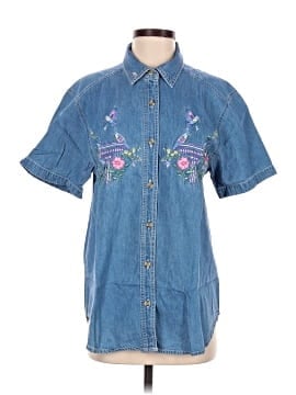 Bobbie Brooks Short Sleeve Button Down Shirt