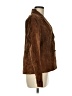 Coldwater Creek 100% Leather Brown Blazer Size M - photo 4