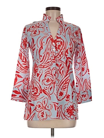 Leggiadro 3/4 Sleeve Blouse (view 1)