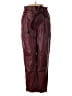 Almost Famous 100% Polyester Burgundy Casual Pants Size S - photo 1