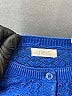 Next 100% Cotton Blue Cardigan Size 6-9 mo - photo 3