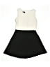 By & By Color Block Ivory Black Dress Size 14 - photo 1