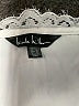Nicole Miller 100% Polyester Ivory Long Sleeve Blouse Size L - photo 7