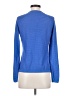 J. McLaughlin Stripes Blue Long Sleeve T-Shirt Size S - photo 2