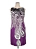 Alyx Paisley Purple Cocktail Dress Size 16 - photo 1