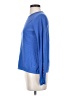 J. McLaughlin Stripes Blue Long Sleeve T-Shirt Size S - photo 5