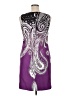 Alyx Paisley Purple Cocktail Dress Size 16 - photo 2