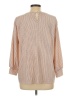 Adrianna Papell Tan Long Sleeve Blouse Size L - photo 2