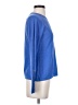 J. McLaughlin Stripes Blue Long Sleeve T-Shirt Size S - photo 4