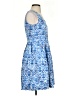 Calvin Klein Hearts Blue Cocktail Dress Size P (petite) - photo 4