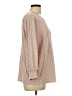 Adrianna Papell Tan Long Sleeve Blouse Size L - photo 4