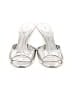 Zara Metallic Silver Sandals Size EU 39 - photo 2