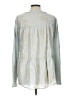 Dylan 100% Cotton Silver Long Sleeve Top Size L - photo 2