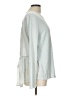 Dylan 100% Cotton Silver Long Sleeve Top Size L - photo 4