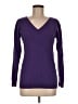 Talbots 100% Cashmere Purple Cashmere Pullover Sweater Size M - photo 1