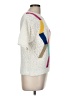 Koret 100% Acrylic Color Block White Pullover Sweater Size M - photo 4
