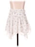 Stradivarius Floral Ivory White Casual Skirt Size S - photo 2