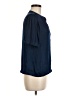 Nine Britton 100% Polyester Blue Short Sleeve Henley Size M - photo 4
