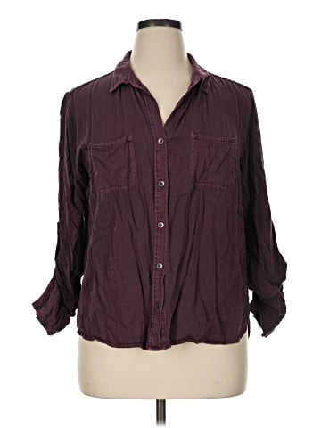 Rock & Republic 3/4 Sleeve Button-Down Shirt (view 1)