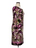 Unbranded Paisley Purple Cocktail Dress Size XL - photo 4