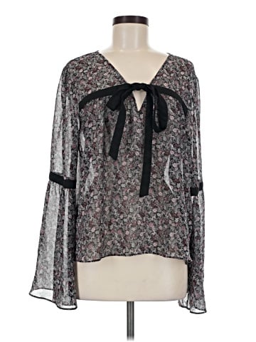 BCBGeneration Long Sleeve Blouse (view 1)