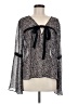 BCBGeneration Gray Long Sleeve Blouse Size M (estimated) - photo 1