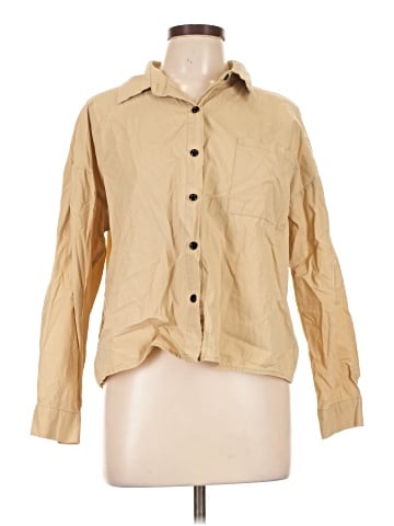 Forever 21 Long Sleeve Button-Down Shirt (view 1)