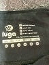 iuga Solid Black Active Pants Size XL - photo 4