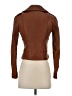 Rebecca Minkoff 100% Leather Brown Leather Jacket Size XXS - photo 2