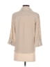 Investments 100% Polyester Chevron-herringbone Tan 3/4 Sleeve Blouse Size M (petite) - photo 2