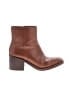Loeffler Randall 100% Leather Brown Ankle Boots Size 10 - photo 1