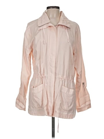 Christopher & Banks Raincoat (view 1)