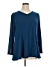 Susan Graver Blue 3/4 Sleeve Top Size XL - photo 1