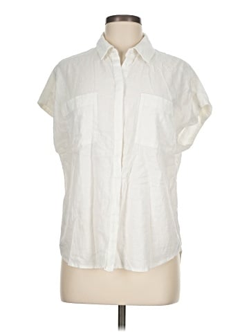 Caslon Short Sleeve Blouse (view 1)