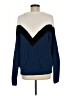 1.State 100% Cotton Chevron-herringbone Blue Pullover Sweater Size M - photo 2