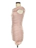 B. Darlin 100% Polyester Solid Tan Cocktail Dress Size 9 - 10 - photo 5