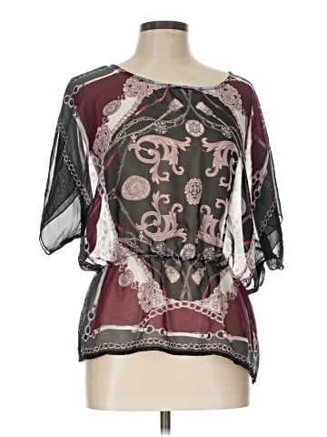 AB Studio 3/4 Sleeve Blouse (view 1)