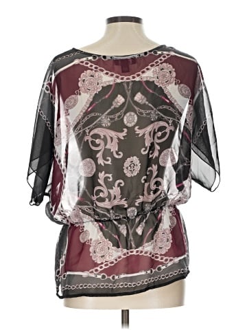 AB Studio 3/4 Sleeve Blouse (view 2)