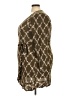 SO 100% Rayon Argyle Brown Casual Dress Size XXL - photo 5