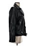 Topshop 100% Polyurethane Black Jacket Size 2 - photo 4
