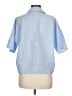 Cos Blue Short Sleeve Blouse Size 8 - photo 2